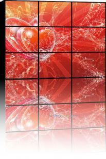 彩晨55寸液晶拼接屏 安全防護新選擇，求關注！